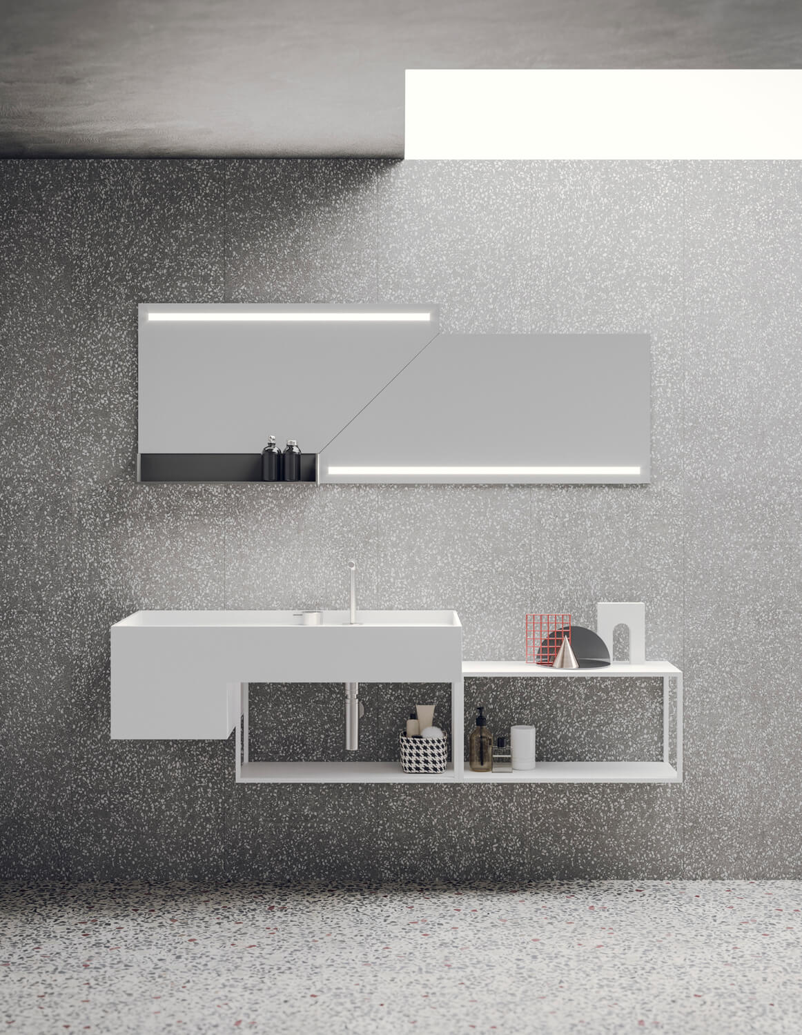Simple lines, infinite design possibilities. That’s the philosophy of the Libera+ system.