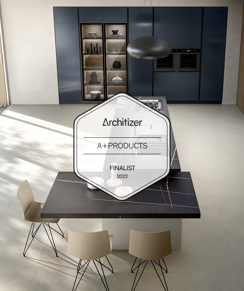 <strong>2022</strong> | Finalist, Architizer’s A+Product Awards (Cabinetry & Millwork category): Yota kitchen designed by Davide Bot.