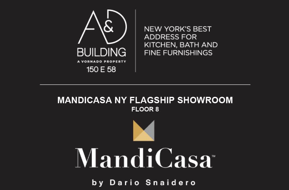 MandiCasa NY Flagship Showroom logo.