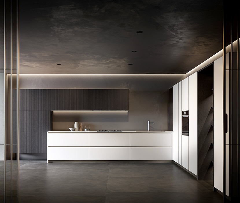 Italian Modern Kitchen - Cube by Bravo - DigsDigs